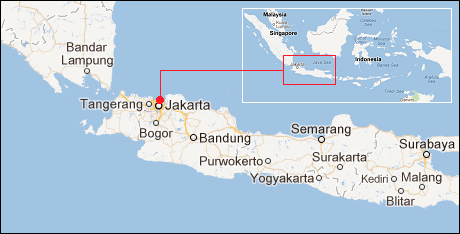 порт Tanjung Priok на карте